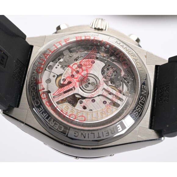 Breitling Chronomat B01 AB0134 Silver 42mm Men's Watch Full Set - Picture 7 of 15